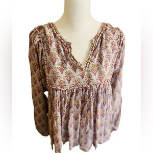 RACHEL Zoe tunic top size small